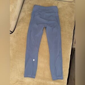 Lululemon time to sweat crop 23” peri purple